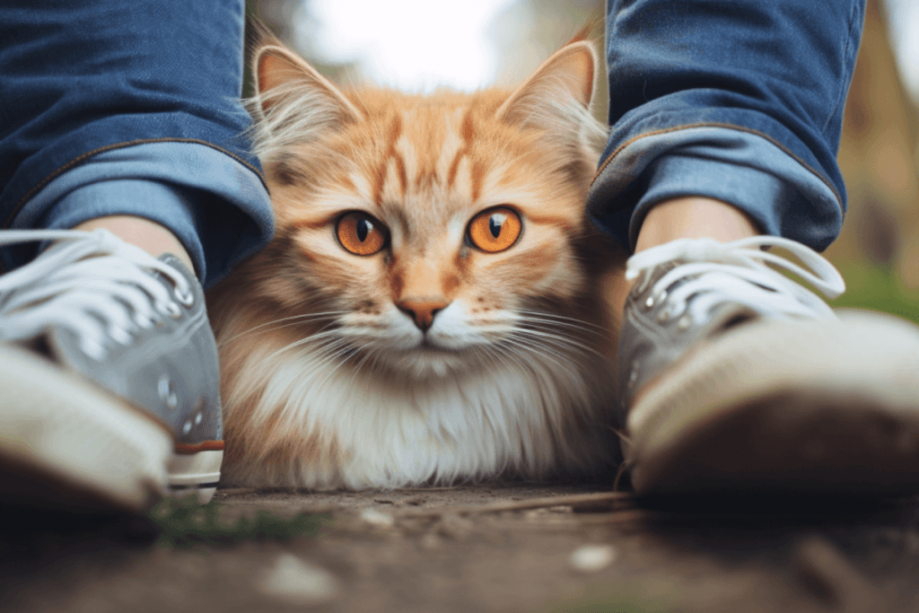 Why Do Stray Cats Rub Against Your Legs? 8 Spiritual Meanings And Symbolism
