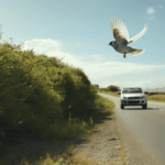Spiritual Meaning of Birds Flying in Front of Car