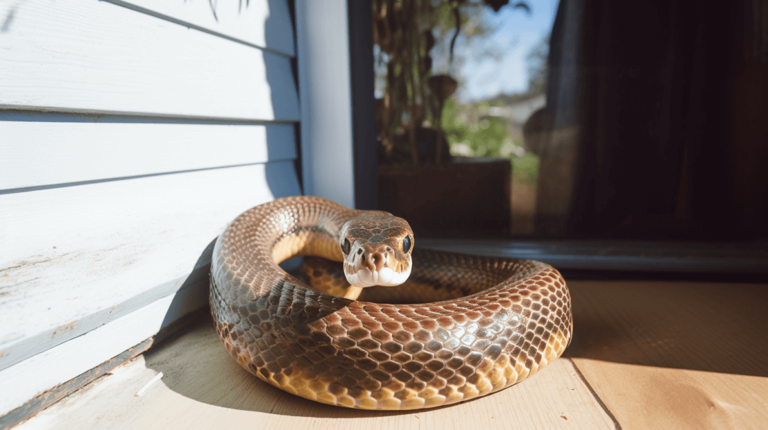 10 Spiritual Meanings Of A Snake At Your Front Door