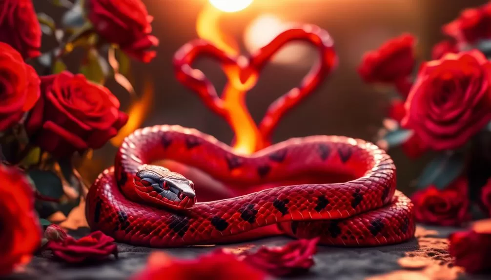 spiritual meaning of red snakes