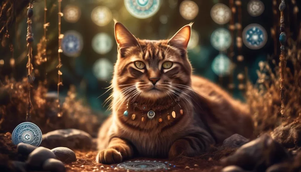 symbolism of brown cats