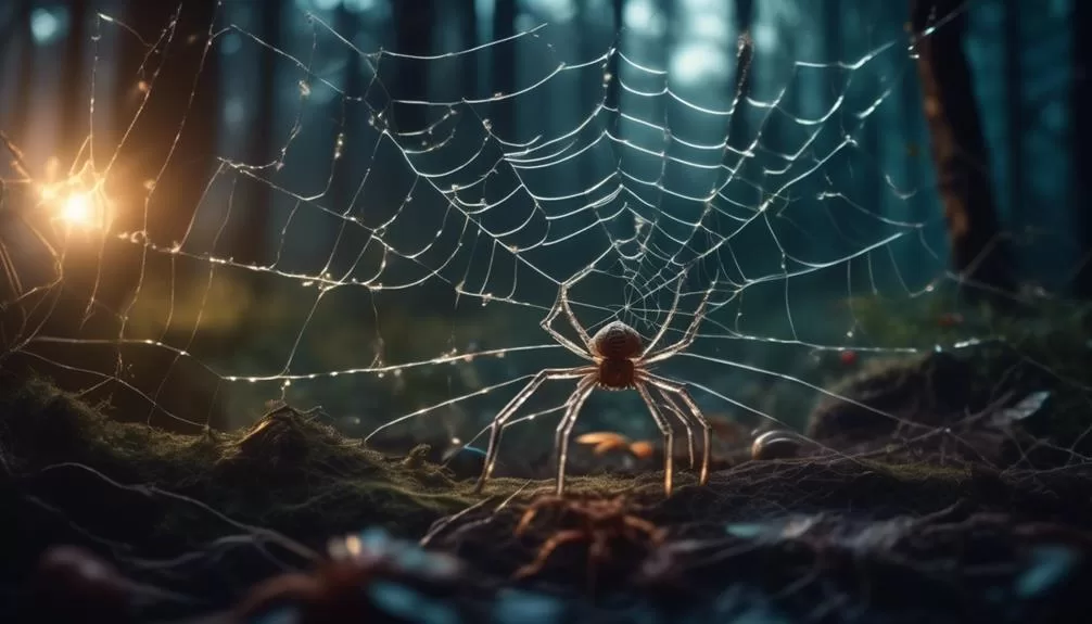 symbolism of spider s web