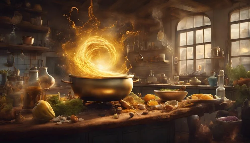 alchemy of kitchen ingredients