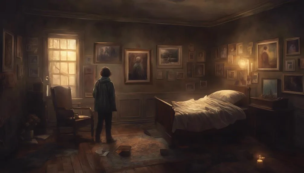 connection with the deceased