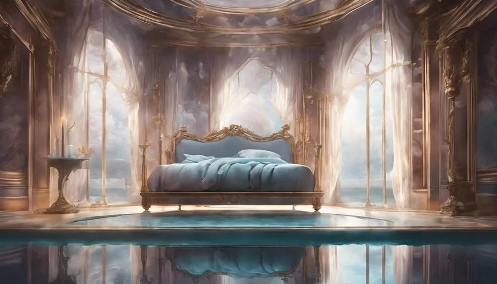 contemplating self in stillness