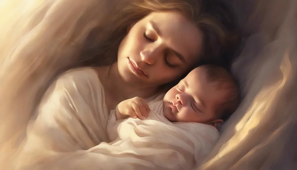 dream symbolism holding baby