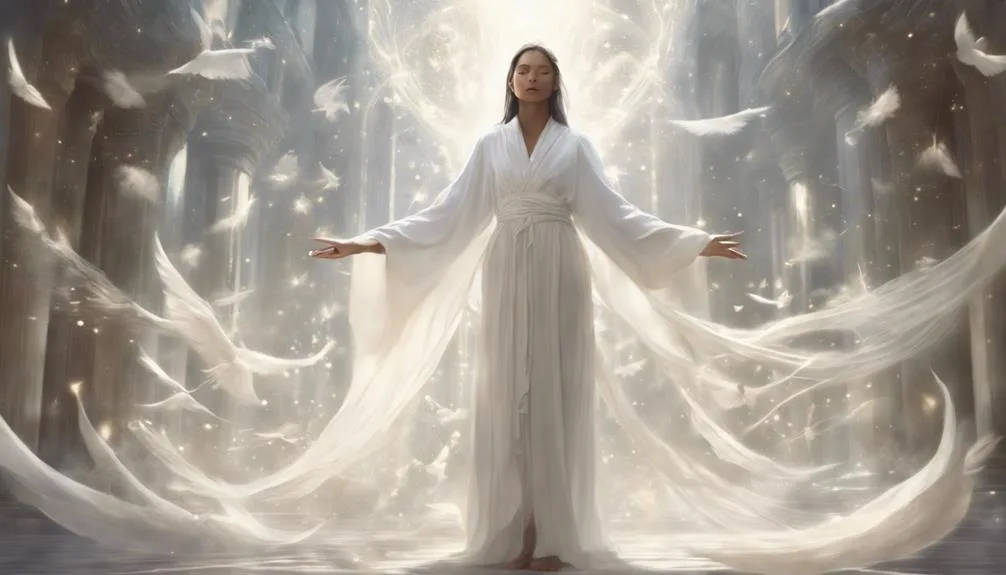 dreaming of wearing white