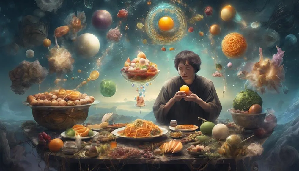 dreams about eating spiritually