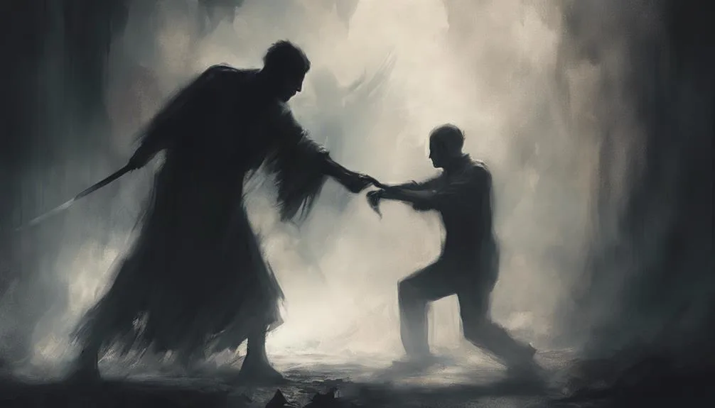 emotional turmoil and bitterness