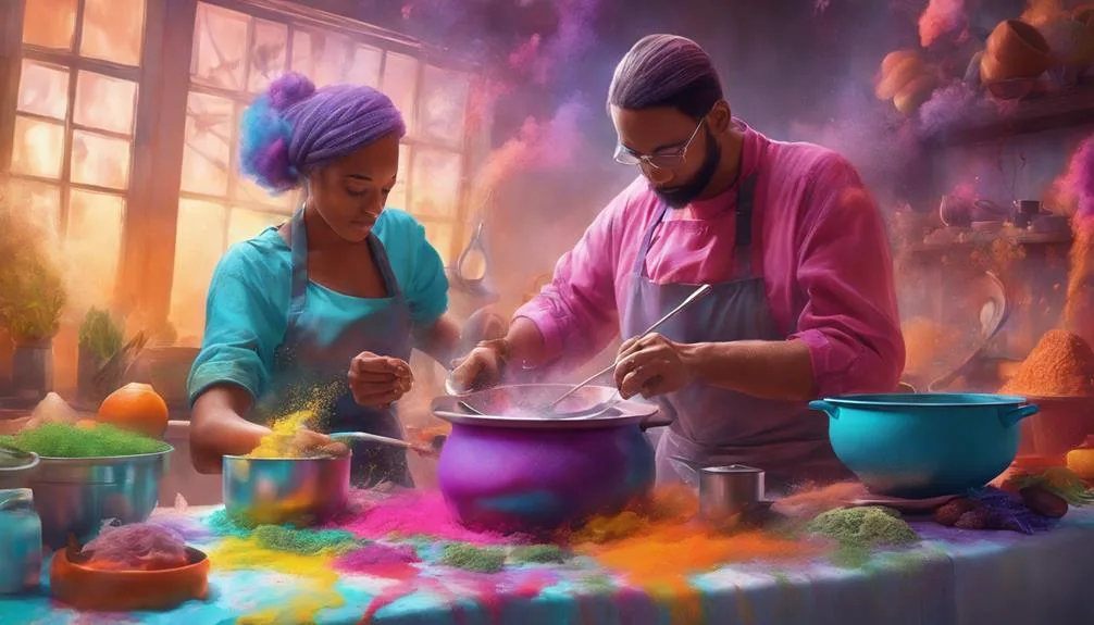 exploring culinary creativity freely