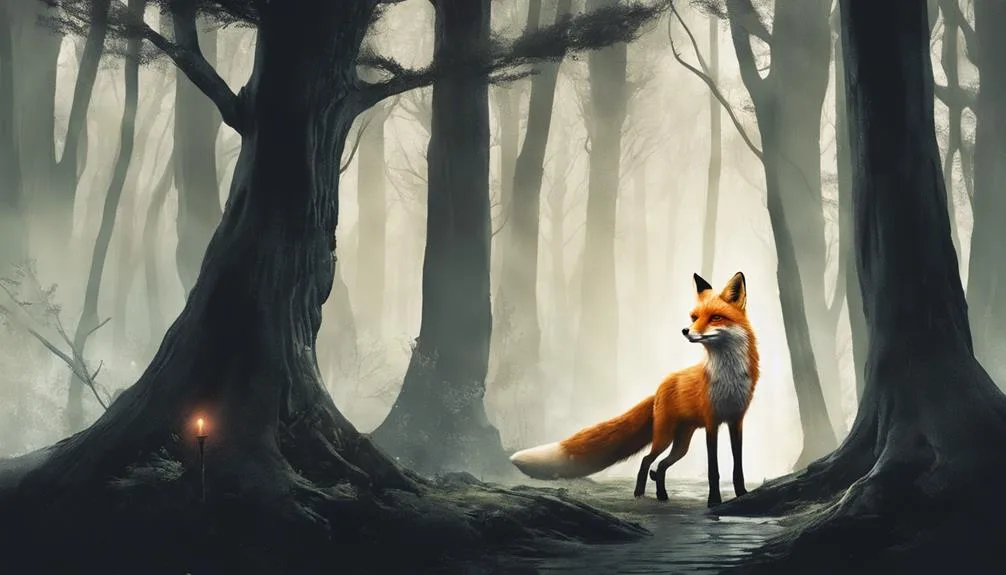 inquisitive fox seeks adventure