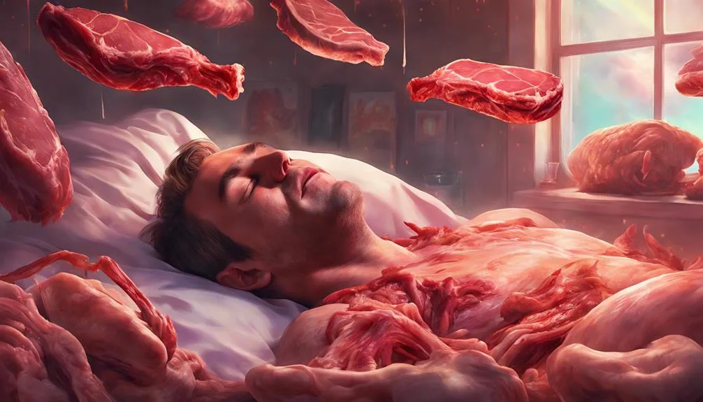 interpreting meat in dreams
