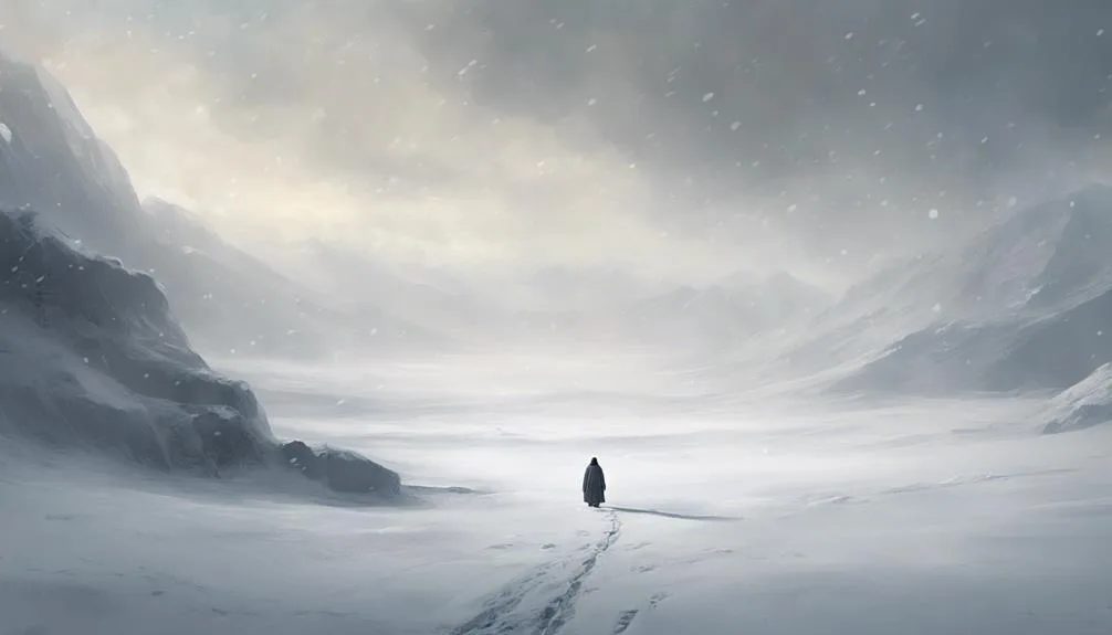 isolation and self reflection theme