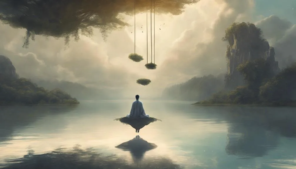 peaceful lotus flower tattoo