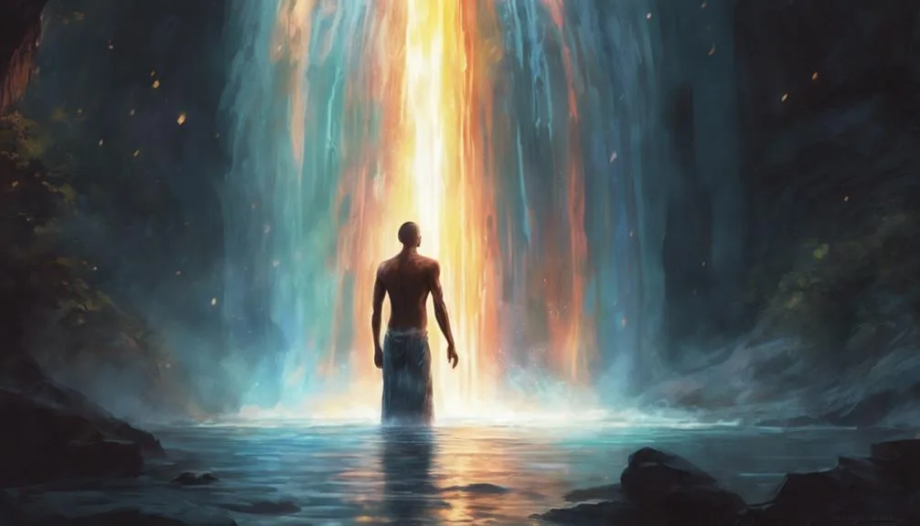 releasing negative energy flow