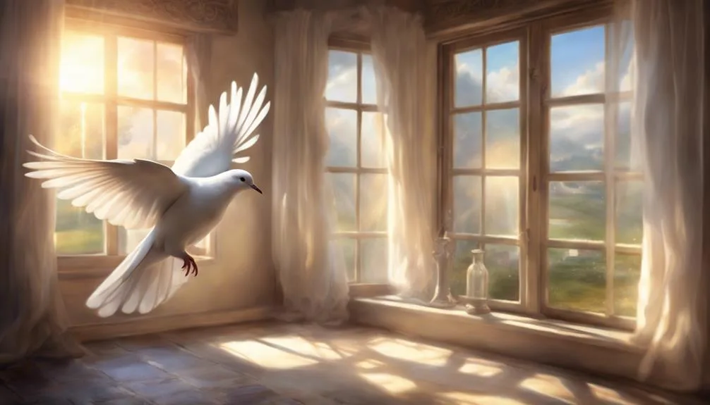 significance of doves visiting