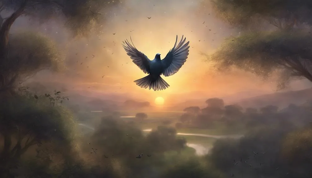 spread calm and serenity
