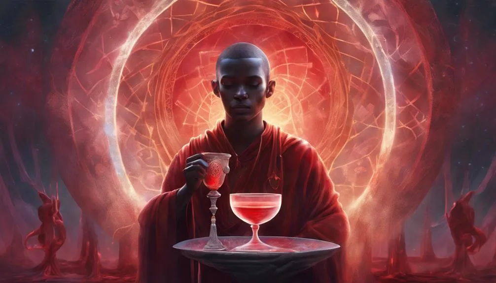 symbolism of blood dreams