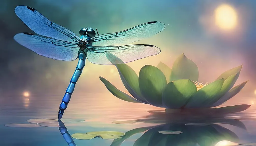 symbolism of blue dragonfly
