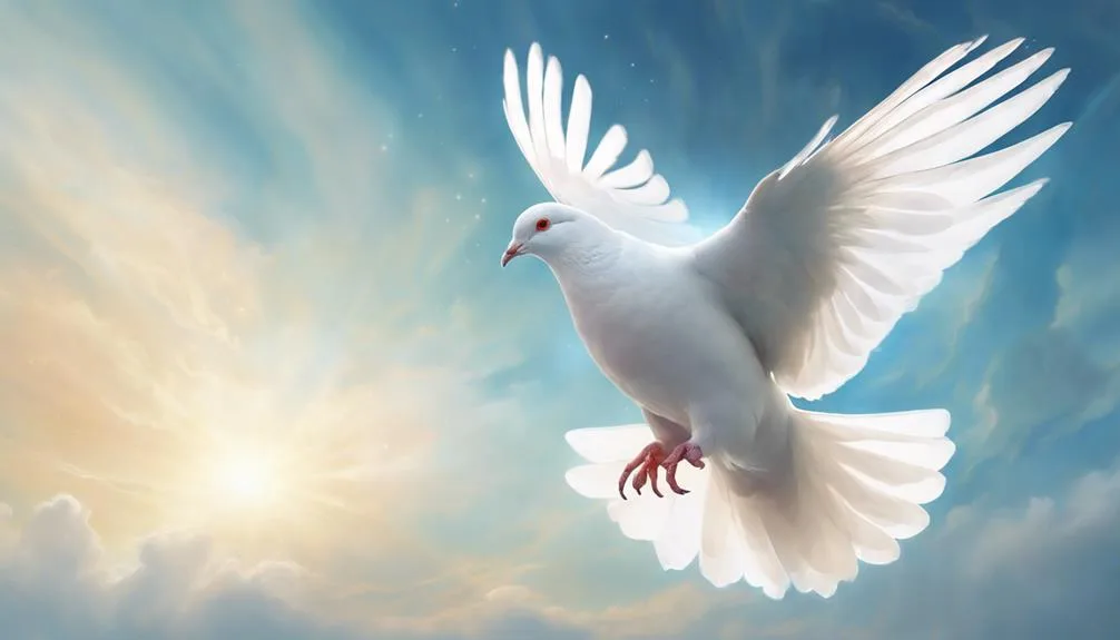 symbolism of pigeon flight