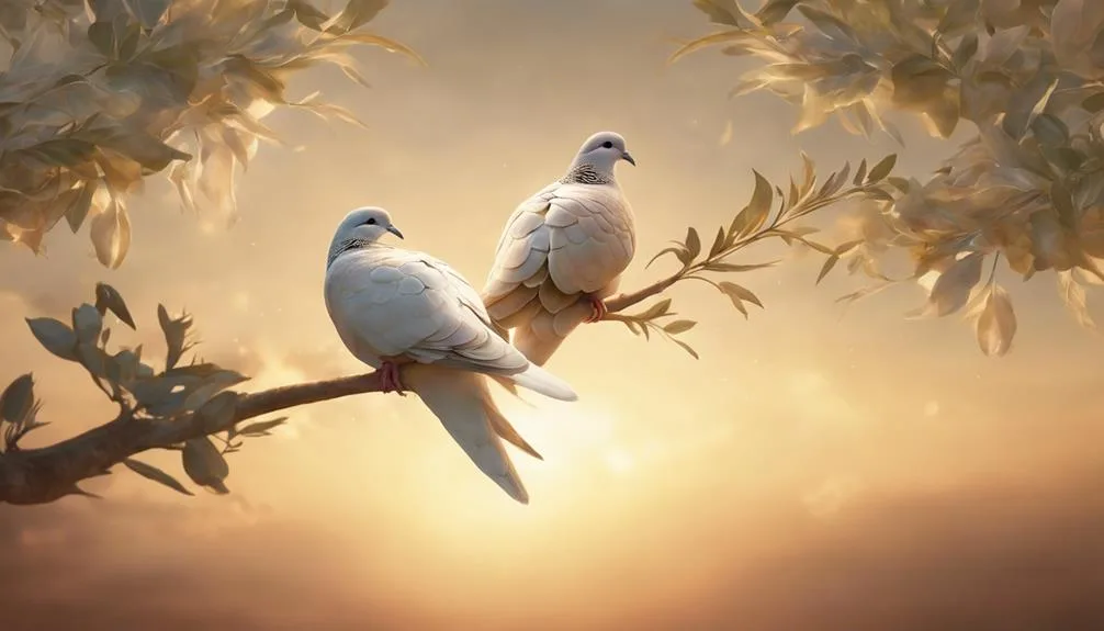 unity through a dove
