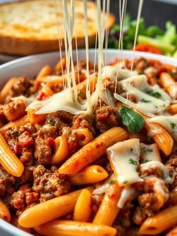 baked ziti with beef