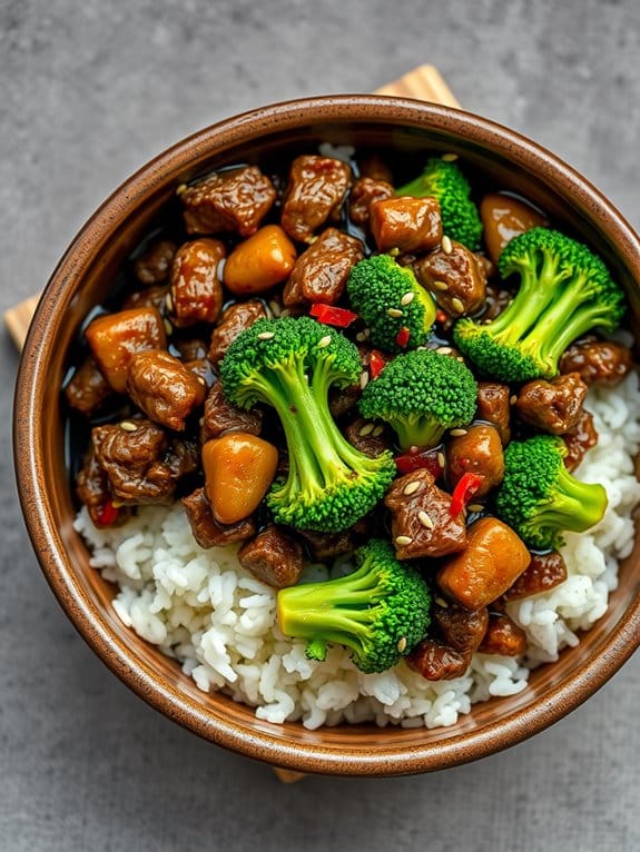 beef and broccoli stir fry