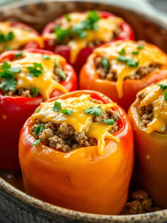 bell peppers filled delightfully