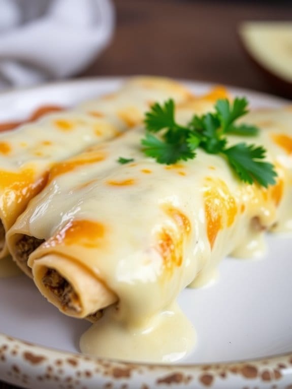 creamy beef enchiladas recipe