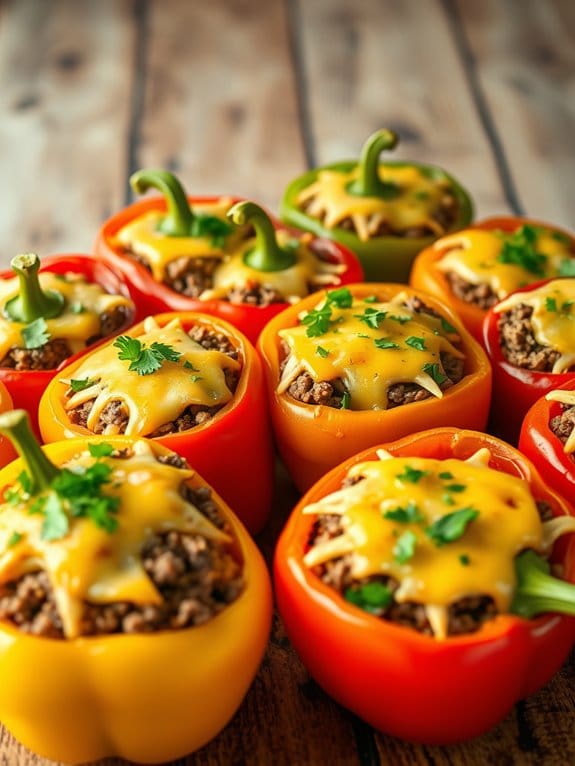 delicious stuffed bell peppers