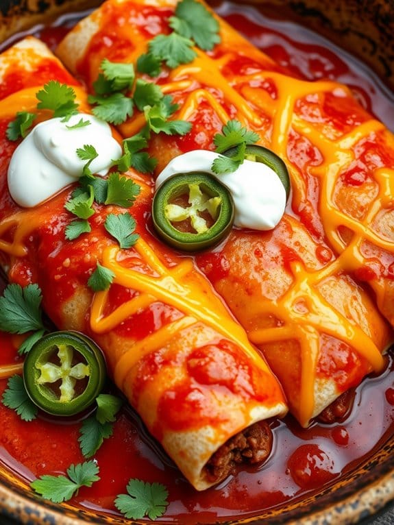 flavorful beef enchiladas recipe