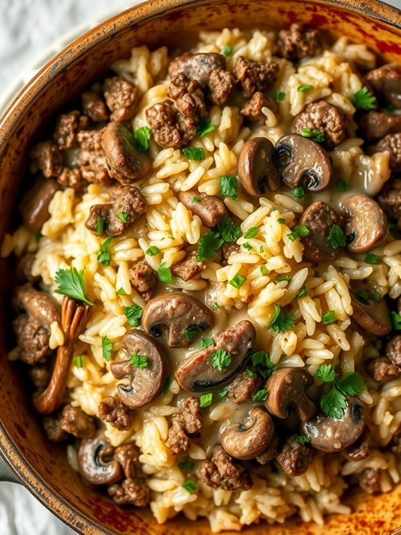 ground beef and rice recipes