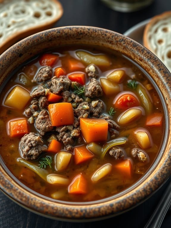 ground beef soup recipes
