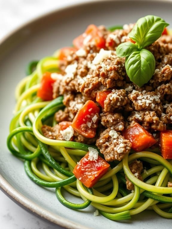 ground beef with zucchini