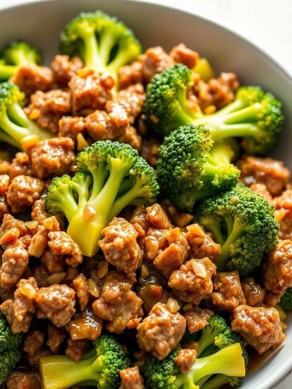 healthy beef and broccoli