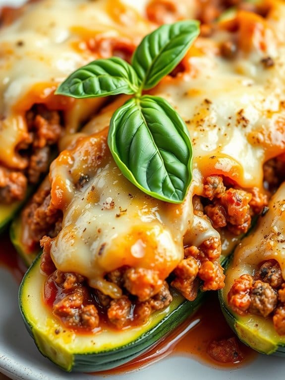 healthy stuffed zucchini recipe