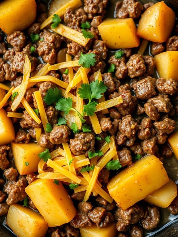 hearty beef potato dish