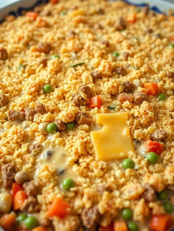 hearty beef vegetable bake