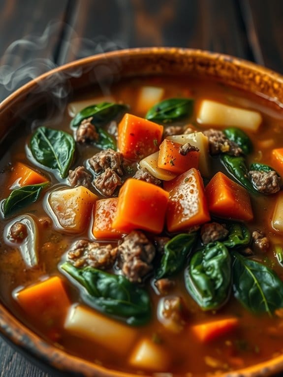 hearty beef vegetable soup