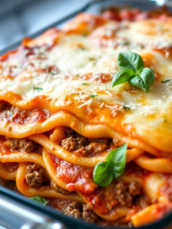 hearty layered meat dish