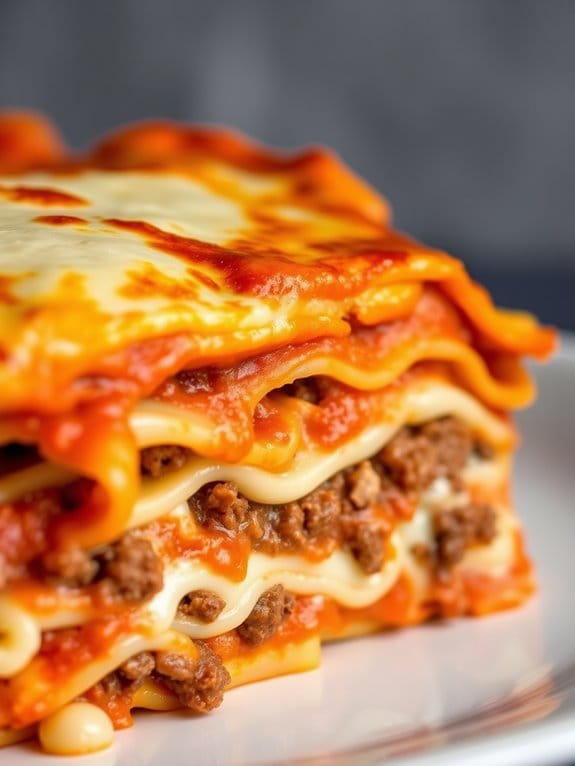 hearty layered pasta dish