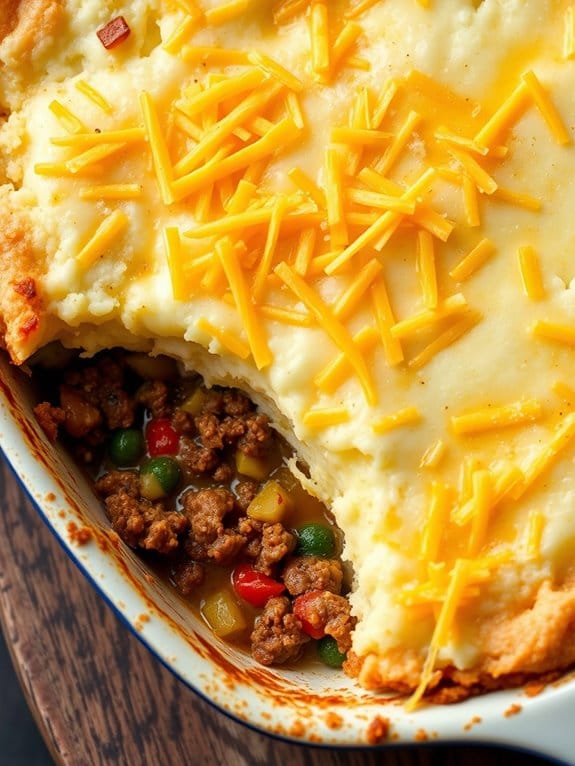 hearty meat and potatoes