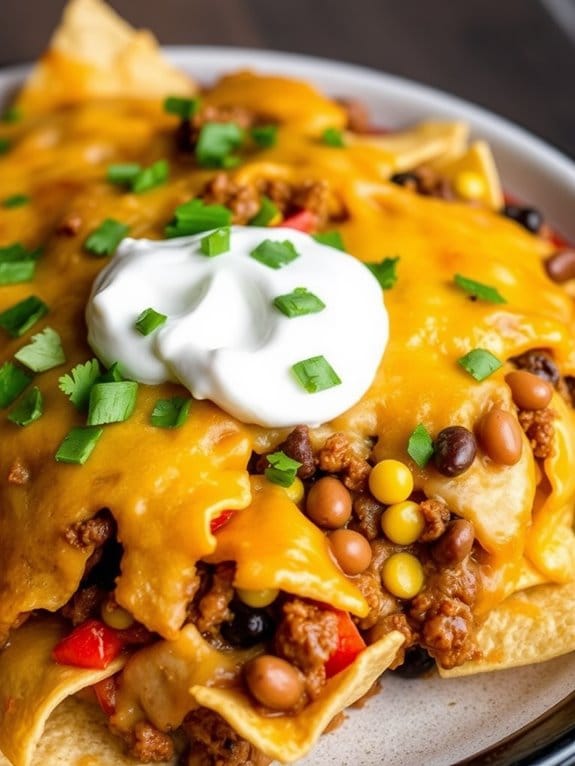 hearty mexican beef casserole