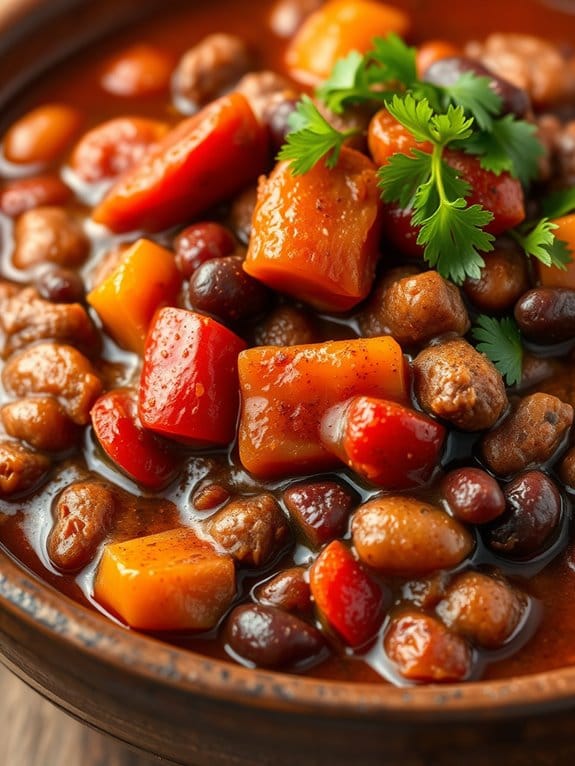 hearty spicy beef stew