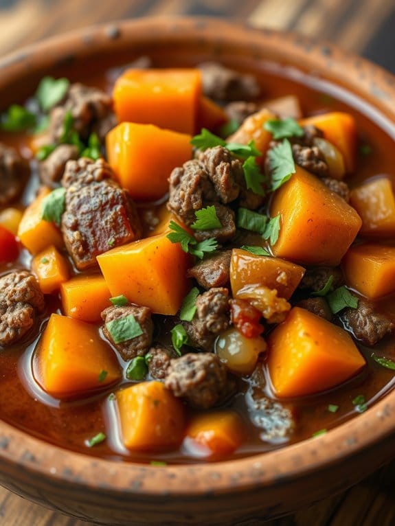hearty sweet potato stew