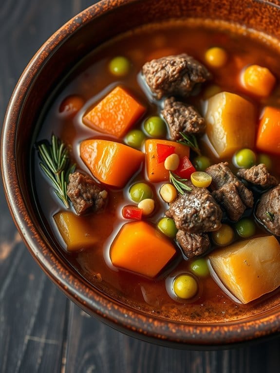 hearty warm savory dish