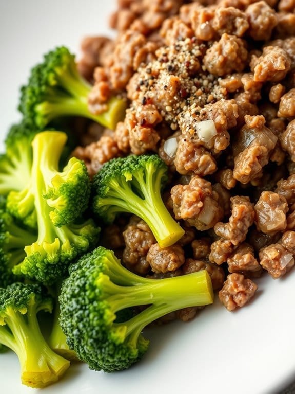 nutritious beef and broccoli