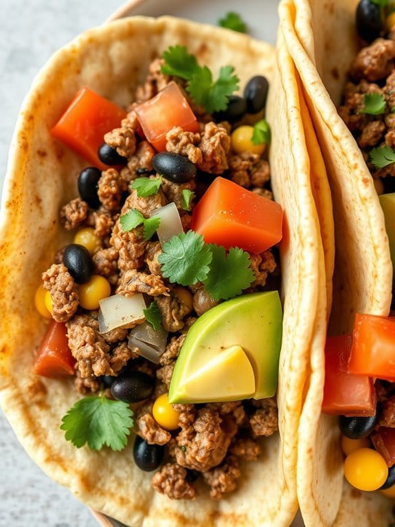 nutritious beef taco recipe