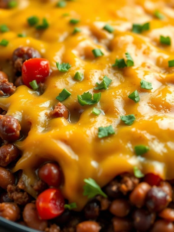 savory casserole with beef