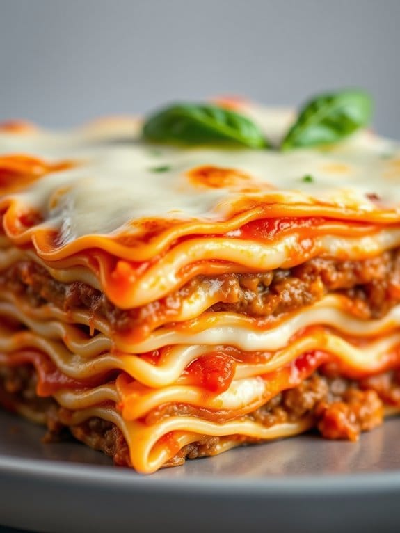 savory layered beef pasta